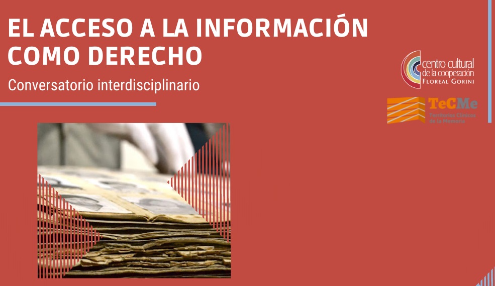 El acceso a la Información como Derecho | Centro Cultural de la Cooperación