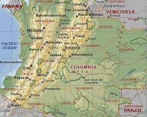 Mapa de Colombia